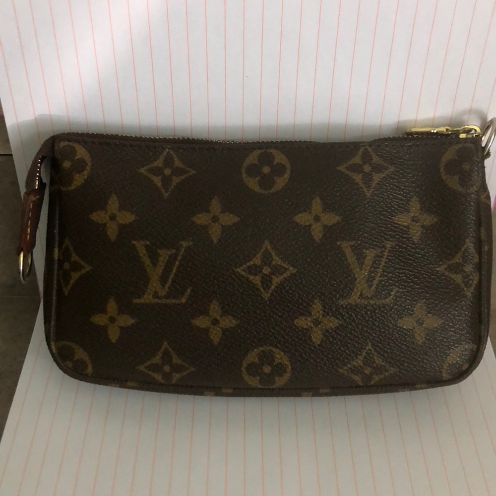 Louis Vuitton monogrammed cosmetic bag